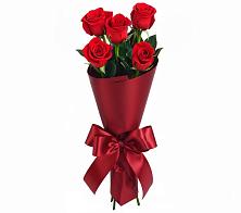 Букет 5 Красных роз Эдлесс Лав в Мамедкалу