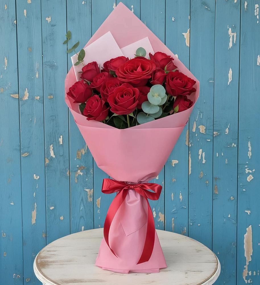 Букет цветов из: Розы в Мамедкалу