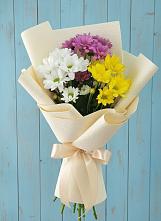 Букет цветов из:  Хризантемы в Мамедкалу