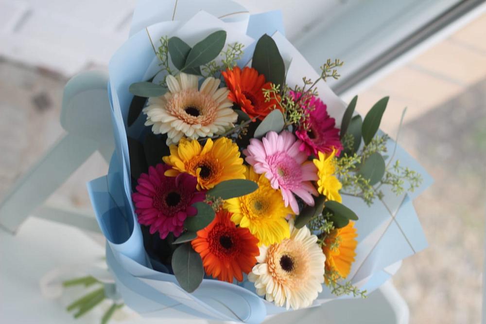 Букет цветов из: Герберы в Мамедкалу