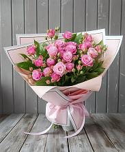 Букет Розовый кустик в Мамедкалу