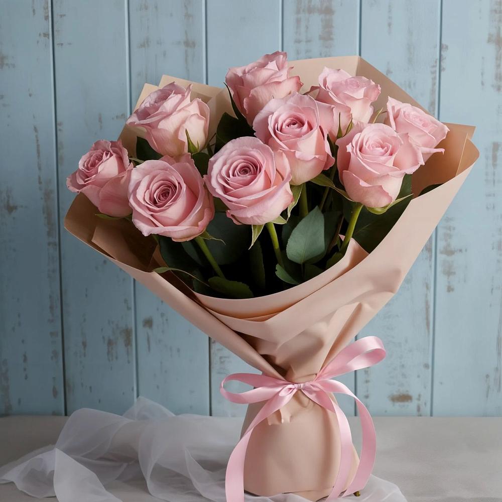 Букет цветов из: Розы в Мамедкалу