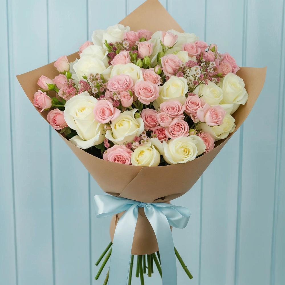 Букет цветов из: Розы в Мамедкалу