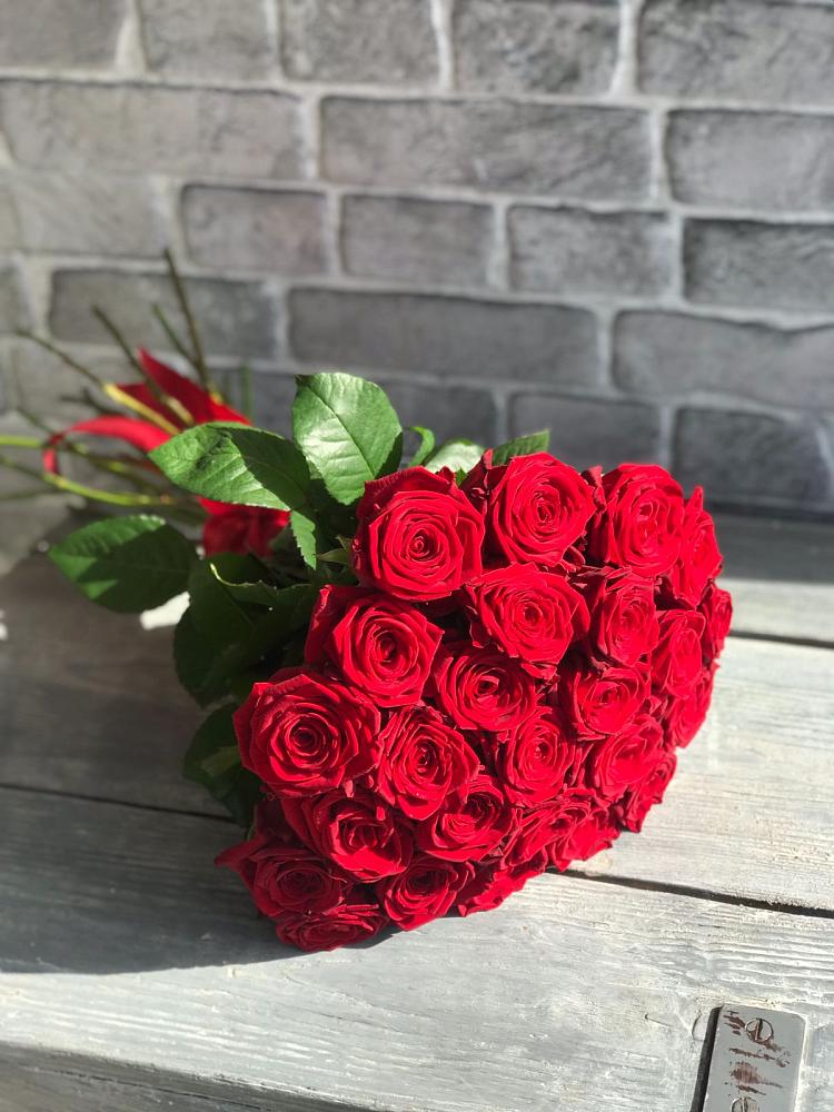 Букет Красные розы Фридом в Мамедкалу