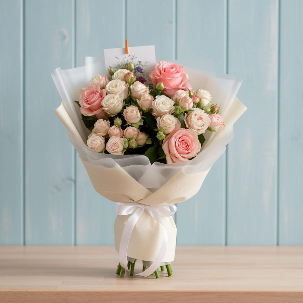 Букет цветов из: Розы в Мамедкалу