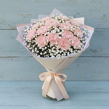 Букет цветов из:  Гвоздики в Мамедкалу