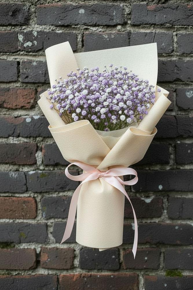 Букет цветов из: Гипсофила в Мамедкалу