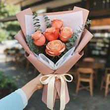 Букет цветов из:  Розы в Мамедкалу