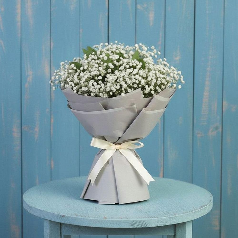 Букет цветов из: Гипсофила в Мамедкалу