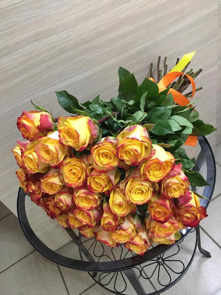 Букет Желтые розы в Мамедкалу