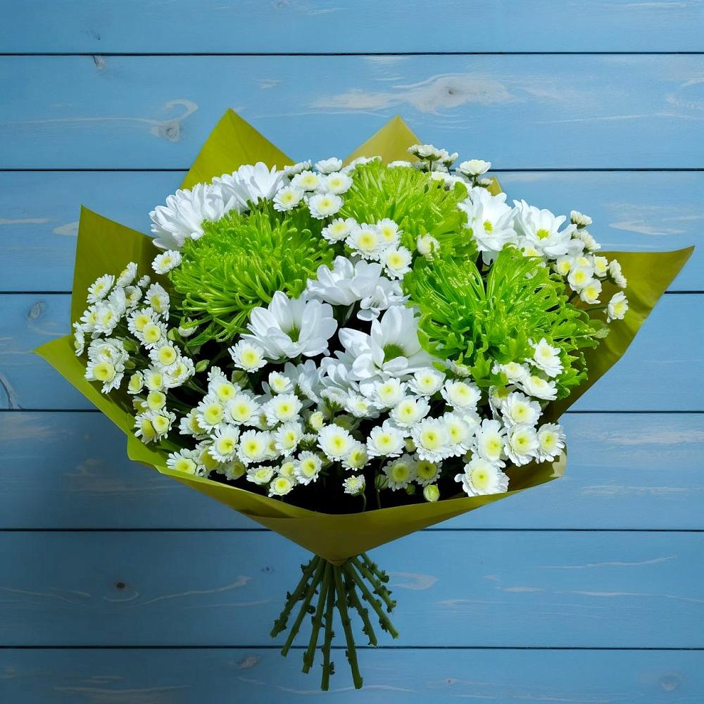 Букет цветов из: Хризантемы в Мамедкалу