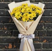 Букет цветов из:  Хризантемы в Мамедкалу