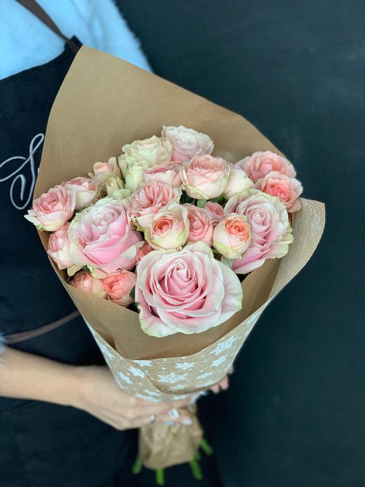 Букет цветов из: Хризантемы и Розы в Мамедкалу