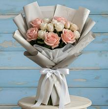 Букет цветов из:  Розы #REPLACE_PRED# Мамедкалу