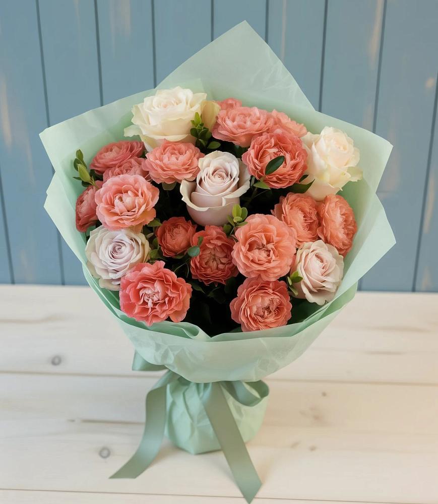 Букет цветов из: Розы в Мамедкалу