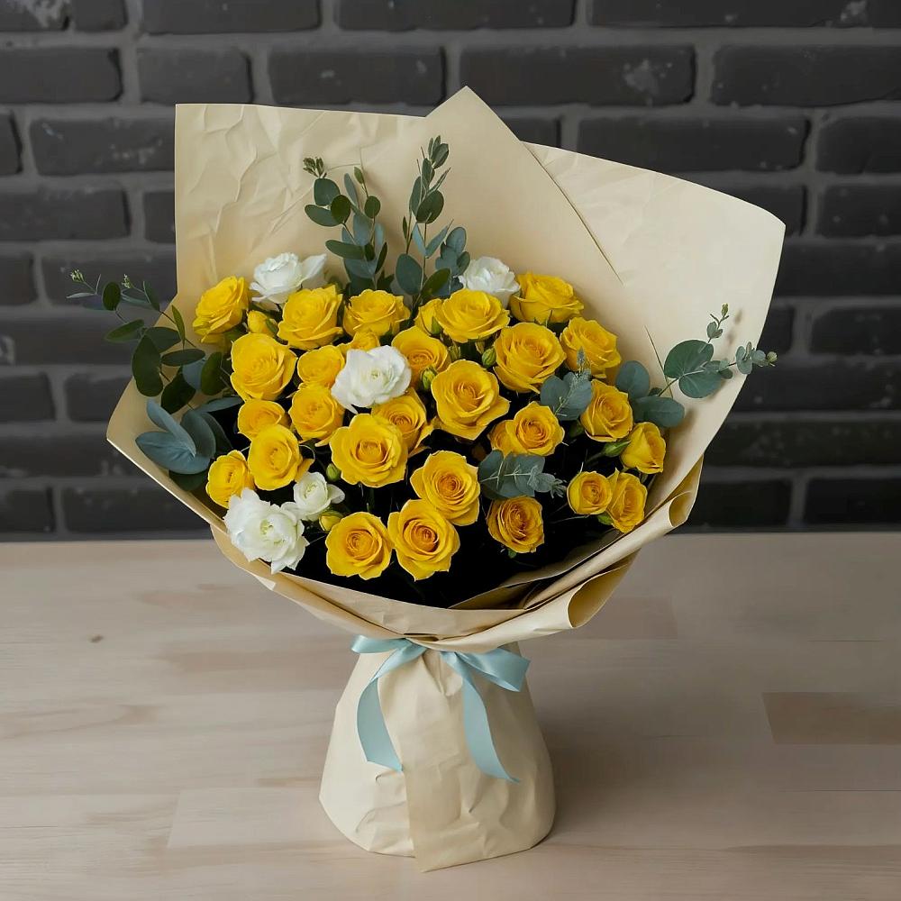 Букет цветов из: Розы в Мамедкалу