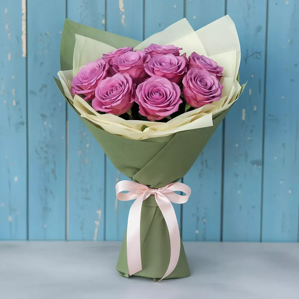 Букет Розы Фёрст Леди в Мамедкалу