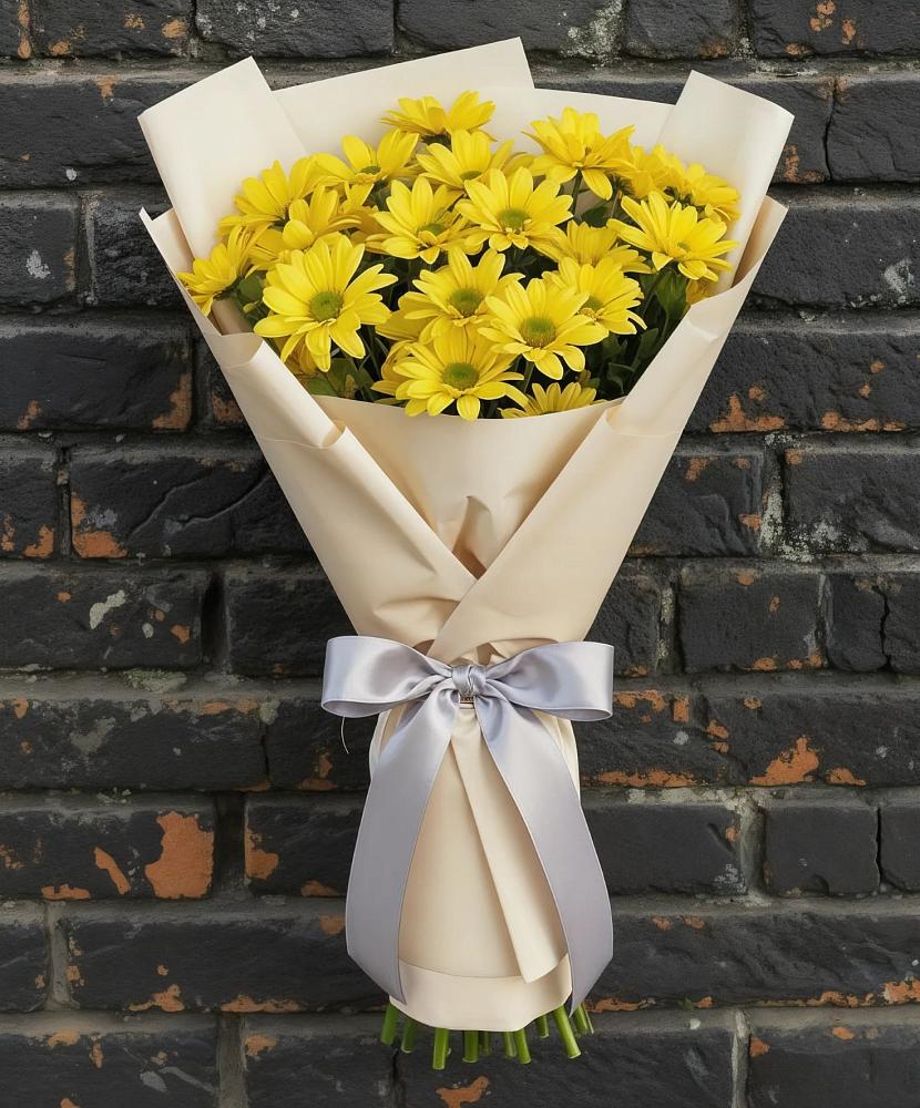 Букет цветов из: Хризантемы в Мамедкалу