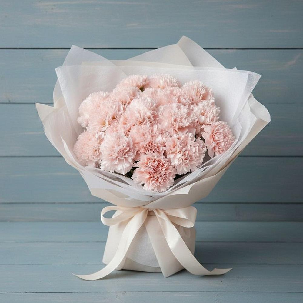 Букет цветов из: Гвоздики в Мамедкалу