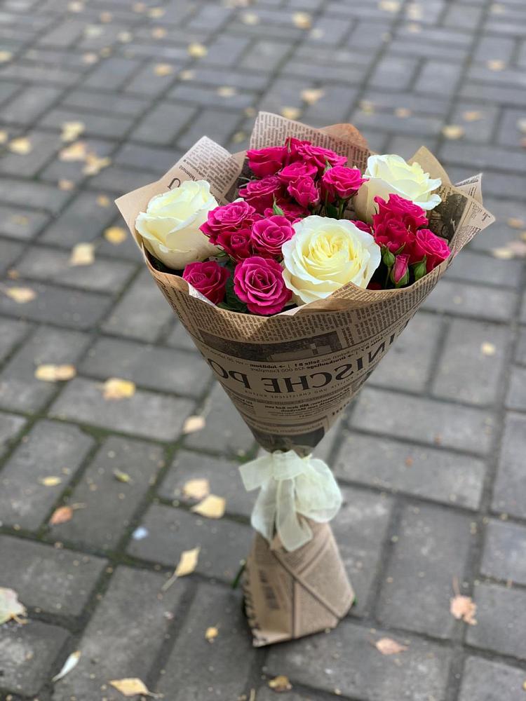 Букет цветов из: Розы в Мамедкалу