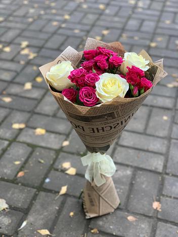 Букет цветов из: Розы в Мамедкалу