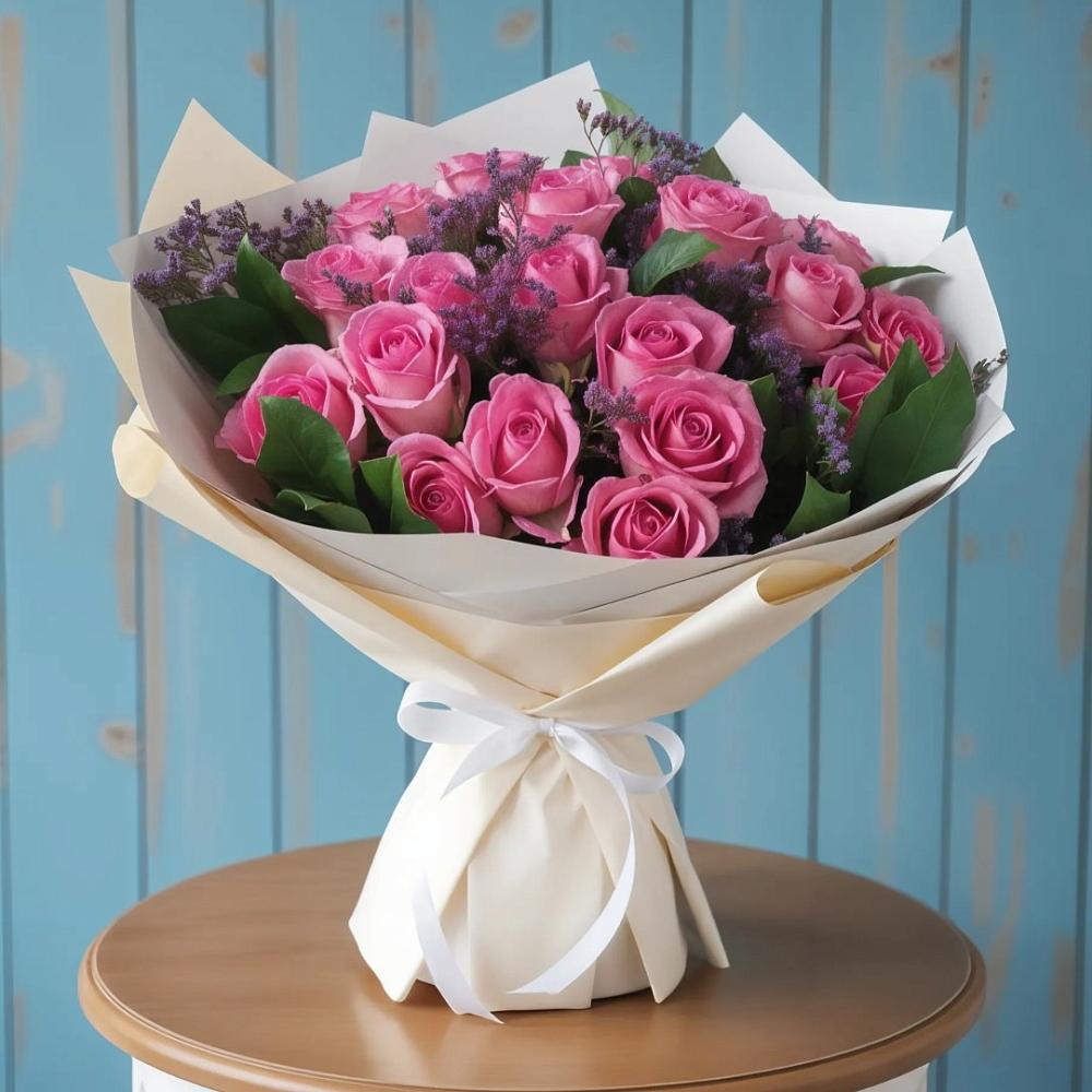 Букет цветов из: Розы в Мамедкалу