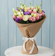 Букет цветов из:  Лизиантусы в Мамедкалу