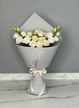 Букет цветов из:  Розы и Лизиантусы в Мамедкалу